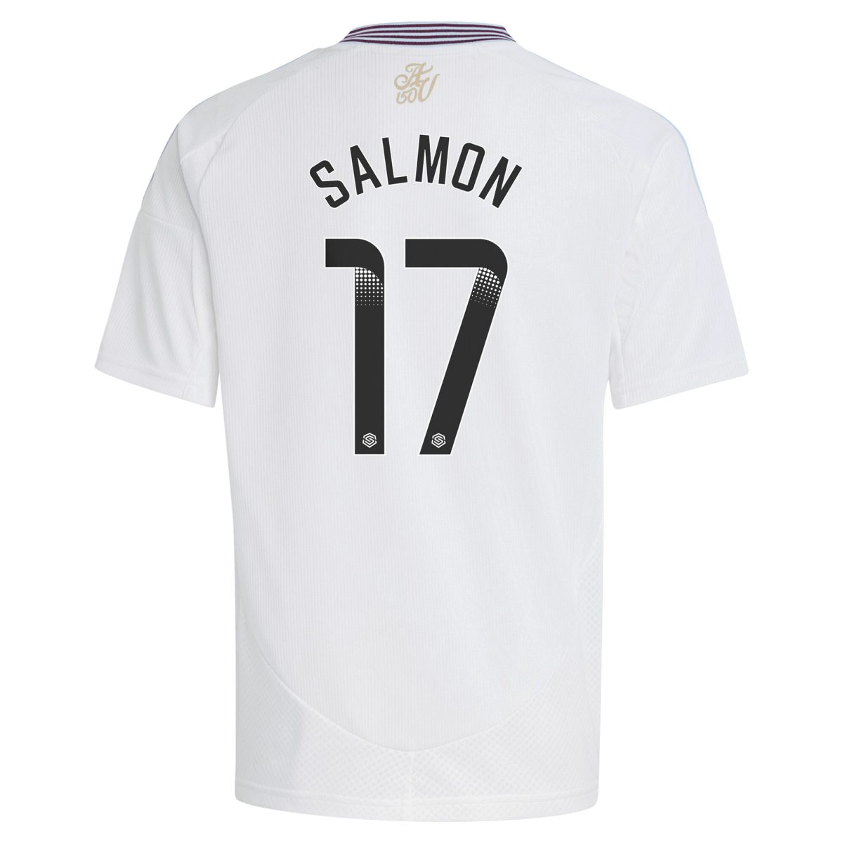aston villa wsl adidas away shirt 2024-25 – kids with salmon 17 printing Collection | Aston Villa Fan Shop