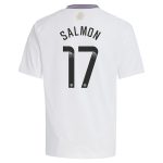 aston villa wsl adidas away shirt 2024-25 – kids with salmon 17 printing Collection | Aston Villa Fan Shop