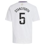 aston villa wsl adidas away shirt 2024-25 – kids with staniforth 5 printing Collection | Aston Villa Fan Shop