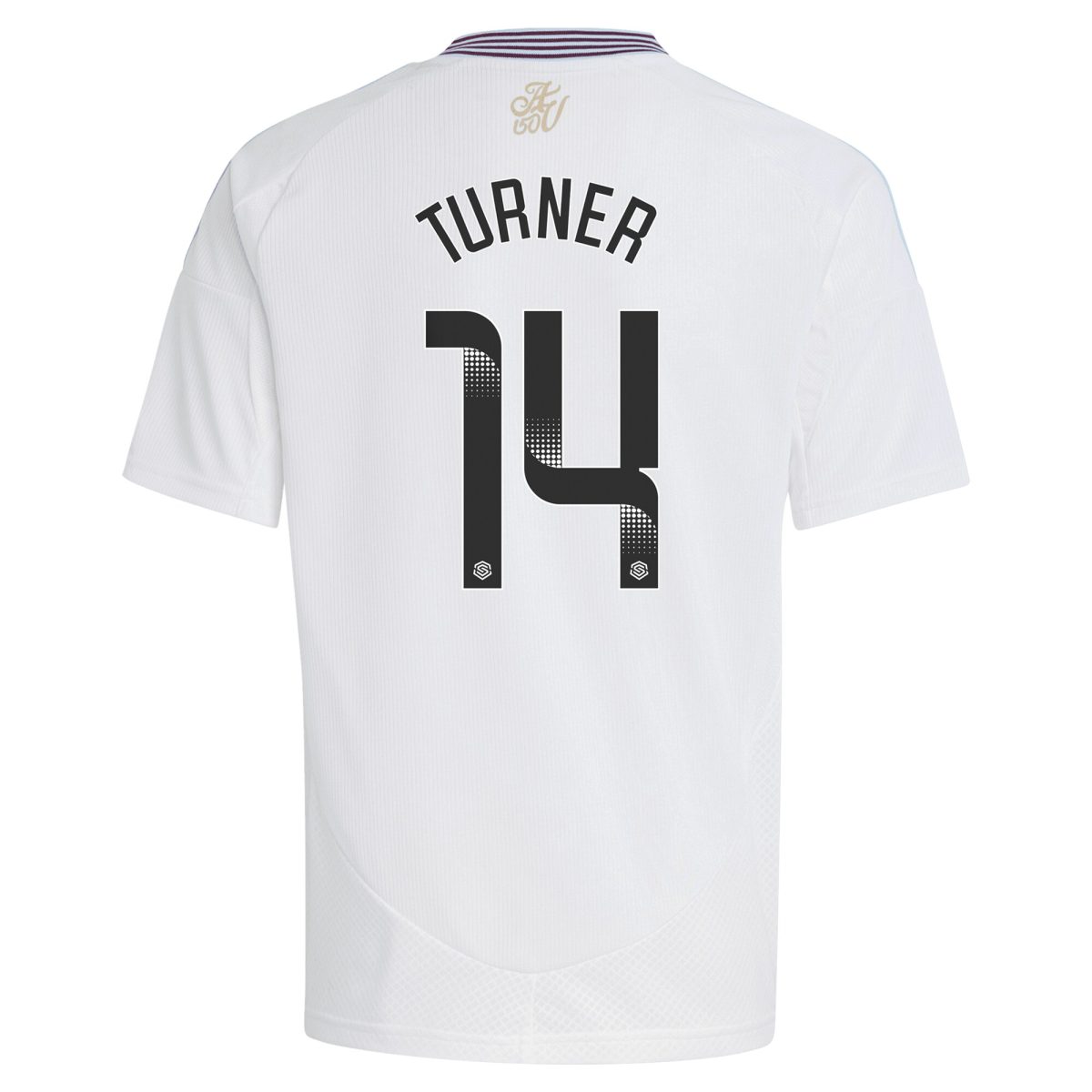 aston villa wsl adidas away shirt 2024-25 – kids with turner 14 printing Collection | Aston Villa Fan Shop