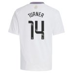 aston villa wsl adidas away shirt 2024-25 – kids with turner 14 printing Collection | Aston Villa Fan Shop