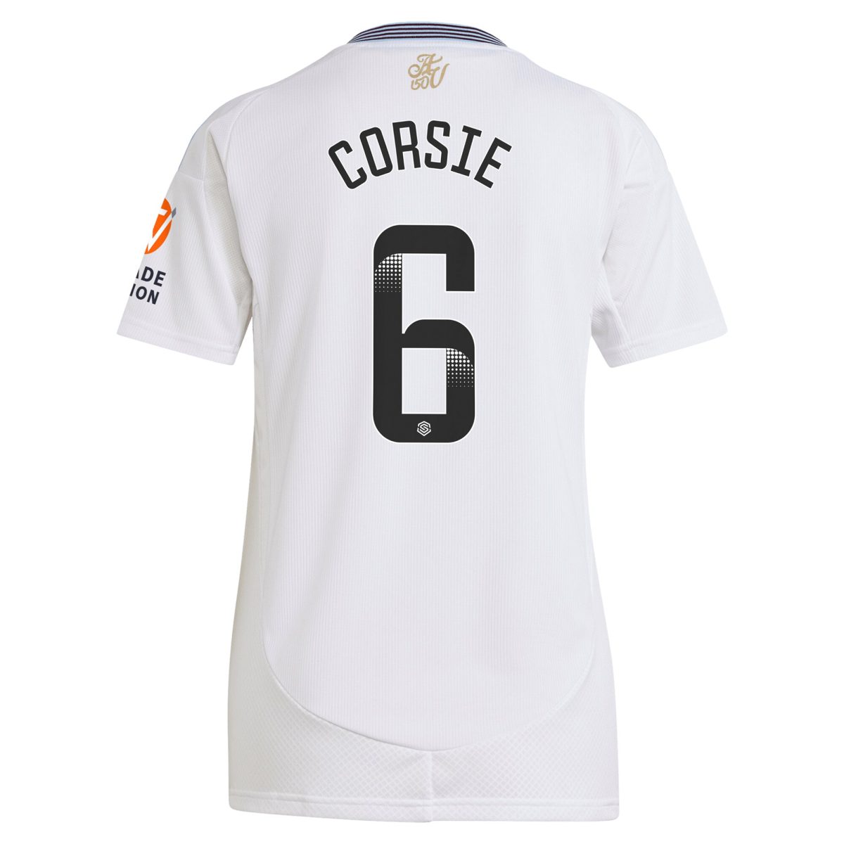 aston villa wsl adidas away shirt 2024-25 – womens with corsie 6 printing Collection | Aston Villa Fan Shop