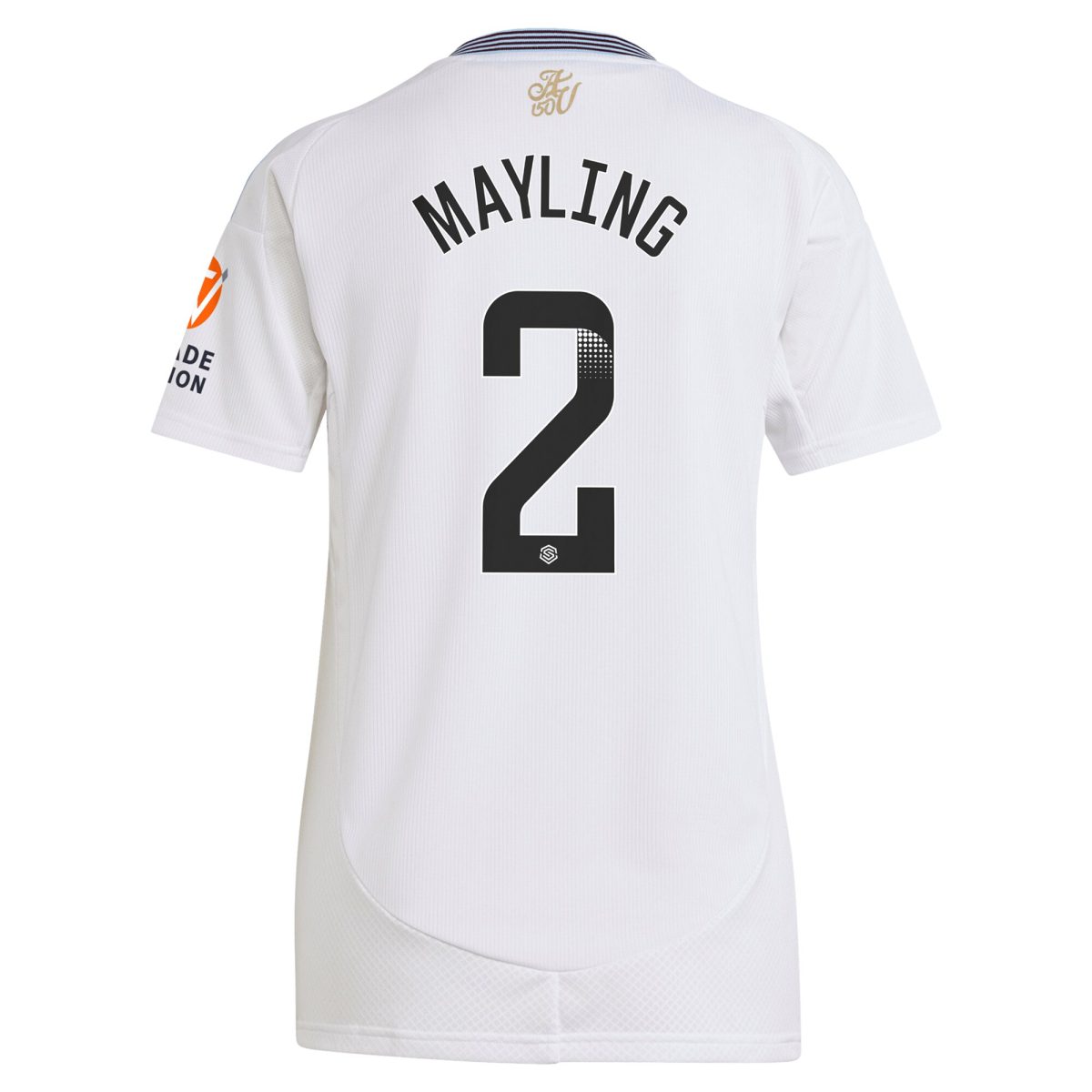 aston villa wsl adidas away shirt 2024-25 – womens with mayling 2 printing Collection | Aston Villa Fan Shop