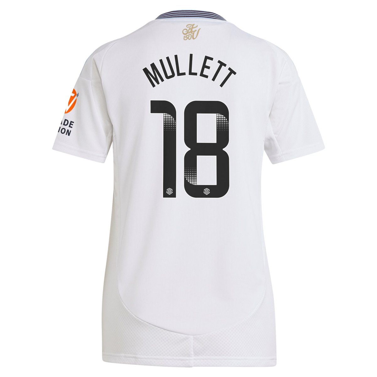 aston villa wsl adidas away shirt 2024-25 – womens with mullett 18 printing Collection | Aston Villa Fan Shop