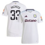 aston villa wsl adidas away shirt 2024-25 – womens with pacheco 33 printing Collection | Aston Villa Fan Shop