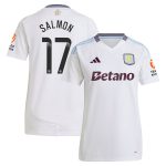 aston villa wsl adidas away shirt 2024-25 – womens with salmon 17 printing Collection | Aston Villa Fan Shop