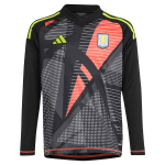 aston villa wsl adidas goalkeeper shirt 2024-25 – long sleeve – kids with d8217angelo 1 printing Collection | Aston Villa Fan Shop