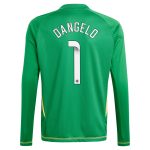 aston villa wsl adidas goalkeeper shirt 2024-25 – long sleeve – kids with dangelo 1 printing – 202712206-01 Collection | Aston Villa Fan Shop