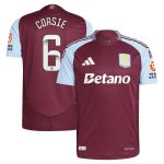 aston villa wsl adidas home authentic shirt 2024-25 with corsie 6 printing Collection | Aston Villa Fan Shop