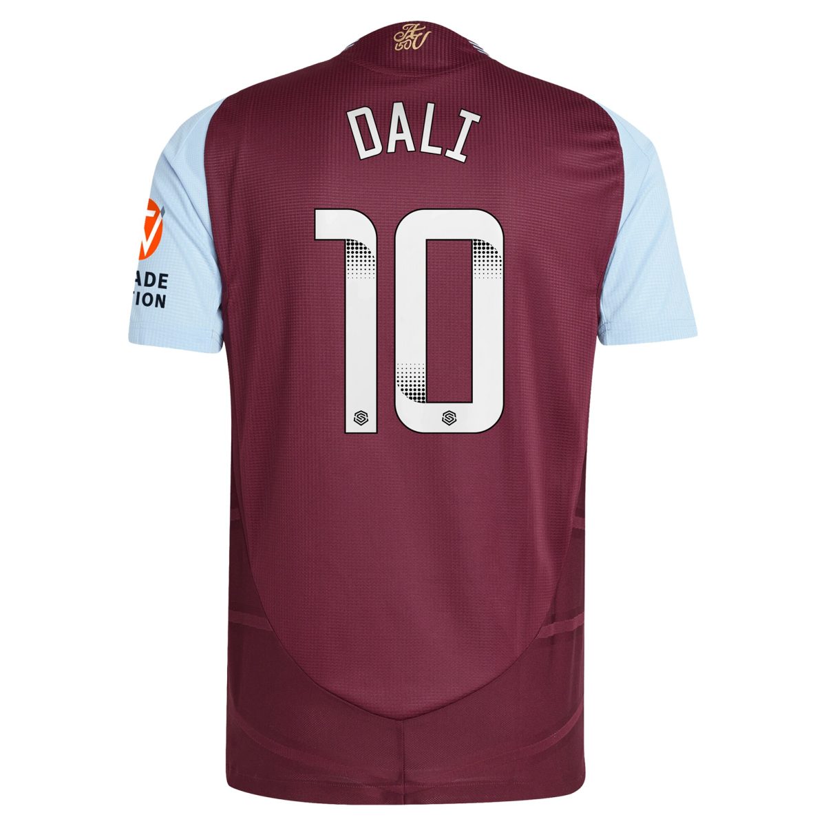aston villa wsl adidas home authentic shirt 2024-25 with dali 10 printing Collection | Aston Villa Fan Shop