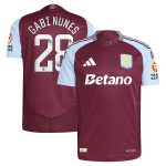 aston villa wsl adidas home authentic shirt 2024-25 with gabi nunes 28 printing Collection | Aston Villa Fan Shop