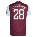 aston villa wsl adidas home authentic shirt 2024-25 with gabi nunes 28 printing Collection | Aston Villa Fan Shop