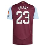 aston villa wsl adidas home authentic shirt 2024-25 with grant 23 printing Collection | Aston Villa Fan Shop
