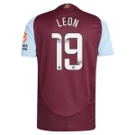 aston villa wsl adidas home authentic shirt 2024-25 with leon 19 printing Collection | Aston Villa Fan Shop