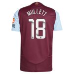 aston villa wsl adidas home authentic shirt 2024-25 with mullett 18 printing Collection | Aston Villa Fan Shop