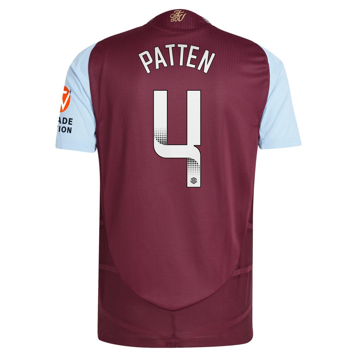 aston villa wsl adidas home authentic shirt 2024-25 with patten 4 printing Collection | Aston Villa Fan Shop