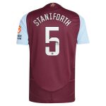 aston villa wsl adidas home authentic shirt 2024-25 with staniforth 5 printing Collection | Aston Villa Fan Shop