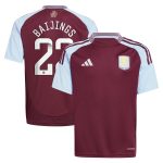 aston villa wsl adidas home shirt 2024-25 – kids with baijings 22 printing Collection | Aston Villa Fan Shop
