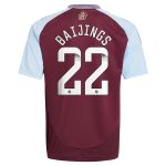 aston villa wsl adidas home shirt 2024-25 – kids with baijings 22 printing Collection | Aston Villa Fan Shop