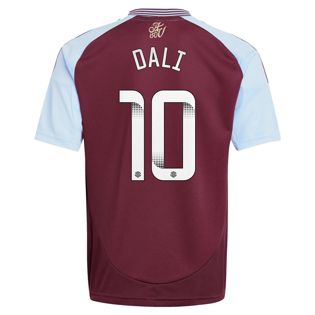 aston villa wsl adidas home shirt 2024-25 – kids with dali 10 printing Collection | Aston Villa Fan Shop