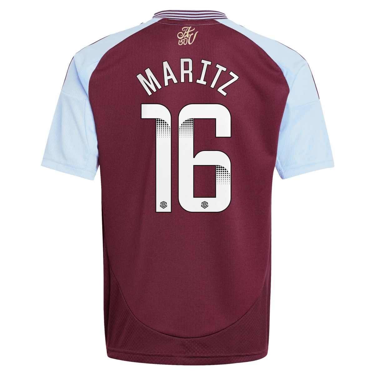 aston villa wsl adidas home shirt 2024-25 – kids with maritz 26 printing Collection | Aston Villa Fan Shop