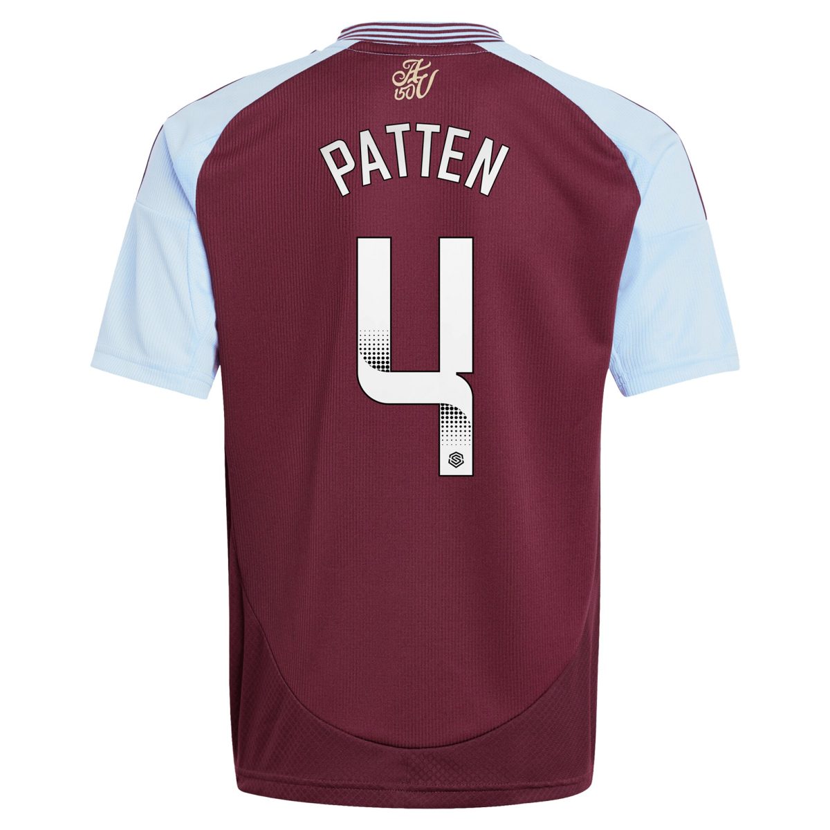 aston villa wsl adidas home shirt 2024-25 – kids with patten 4 printing Collection | Aston Villa Fan Shop