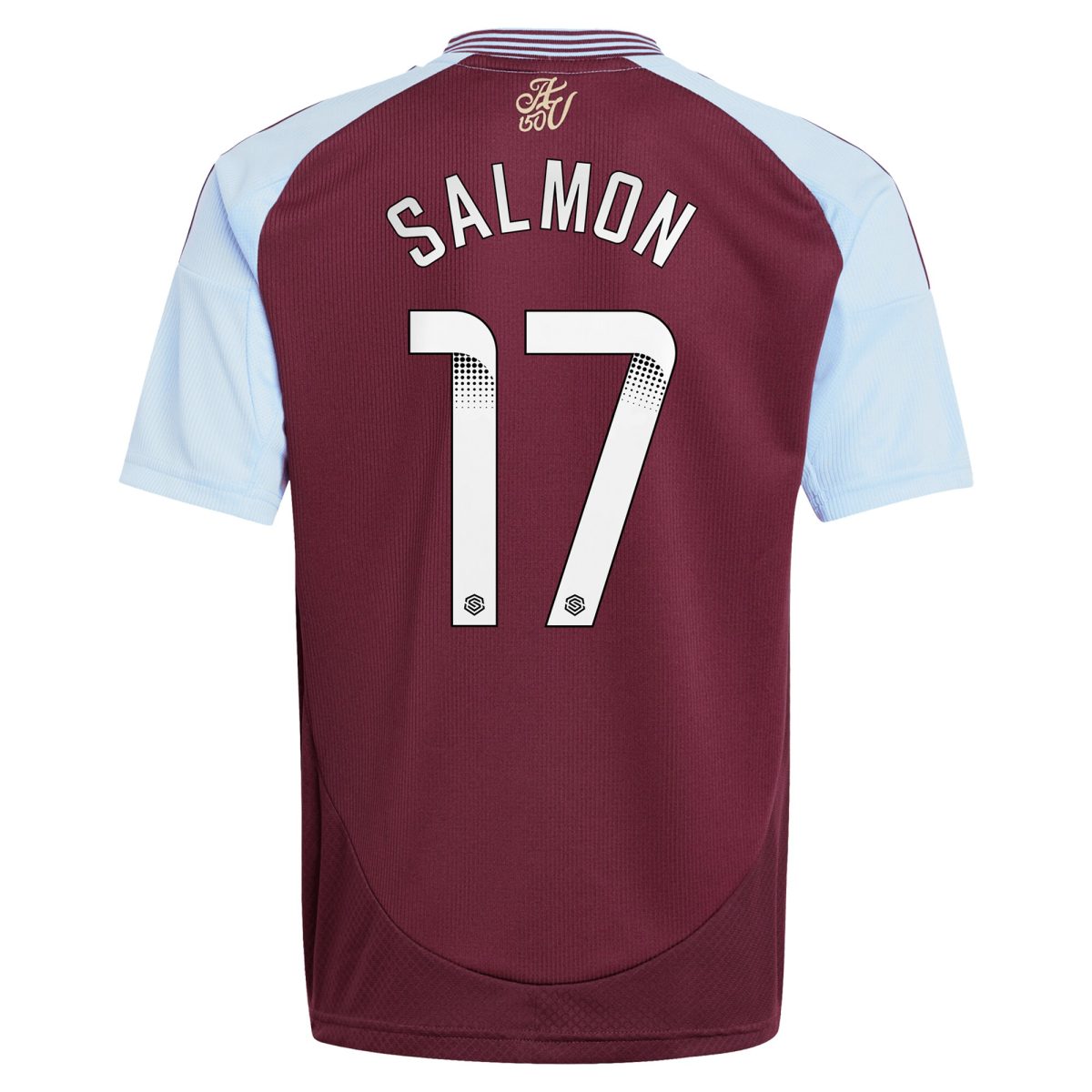 aston villa wsl adidas home shirt 2024-25 – kids with salmon 17 printing Collection | Aston Villa Fan Shop