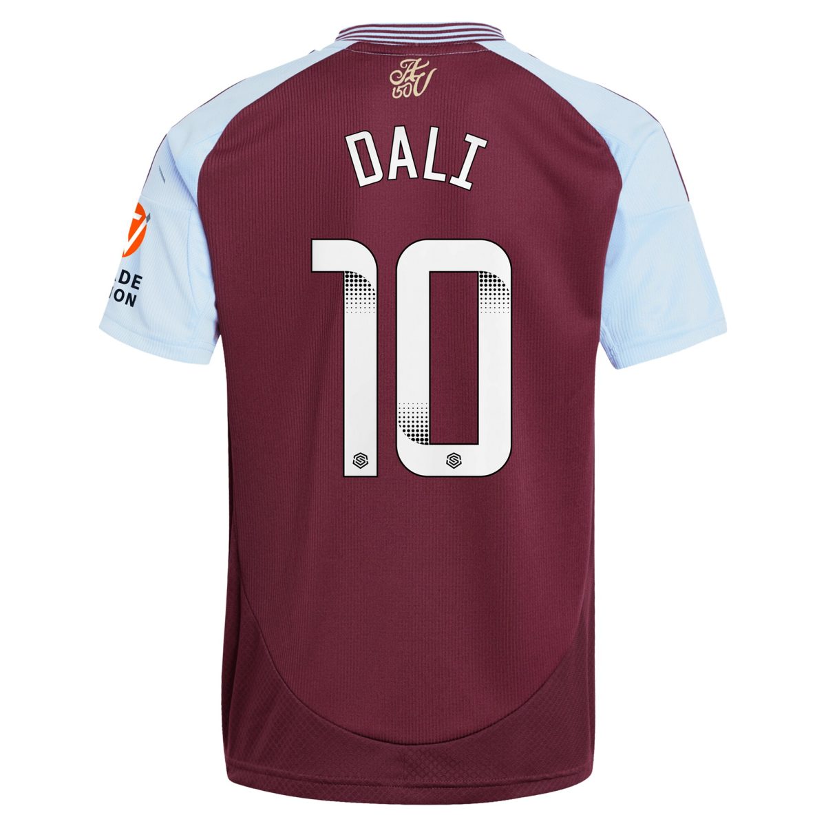 aston villa wsl adidas home shirt 2024-25 with dali 10 printing Collection | Aston Villa Fan Shop