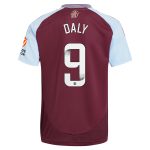 aston villa wsl adidas home shirt 2024-25 with daly 9 printing Collection | Aston Villa Fan Shop