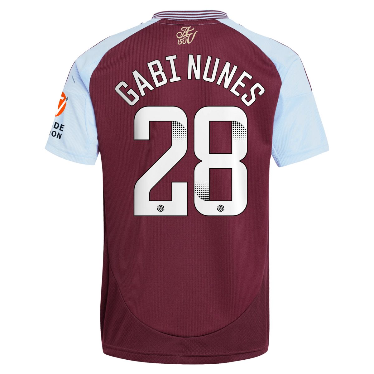 aston villa wsl adidas home shirt 2024-25 with gabi nunes 28 printing Collection | Aston Villa Fan Shop
