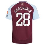 aston villa wsl adidas home shirt 2024-25 with gabi nunes 28 printing Collection | Aston Villa Fan Shop