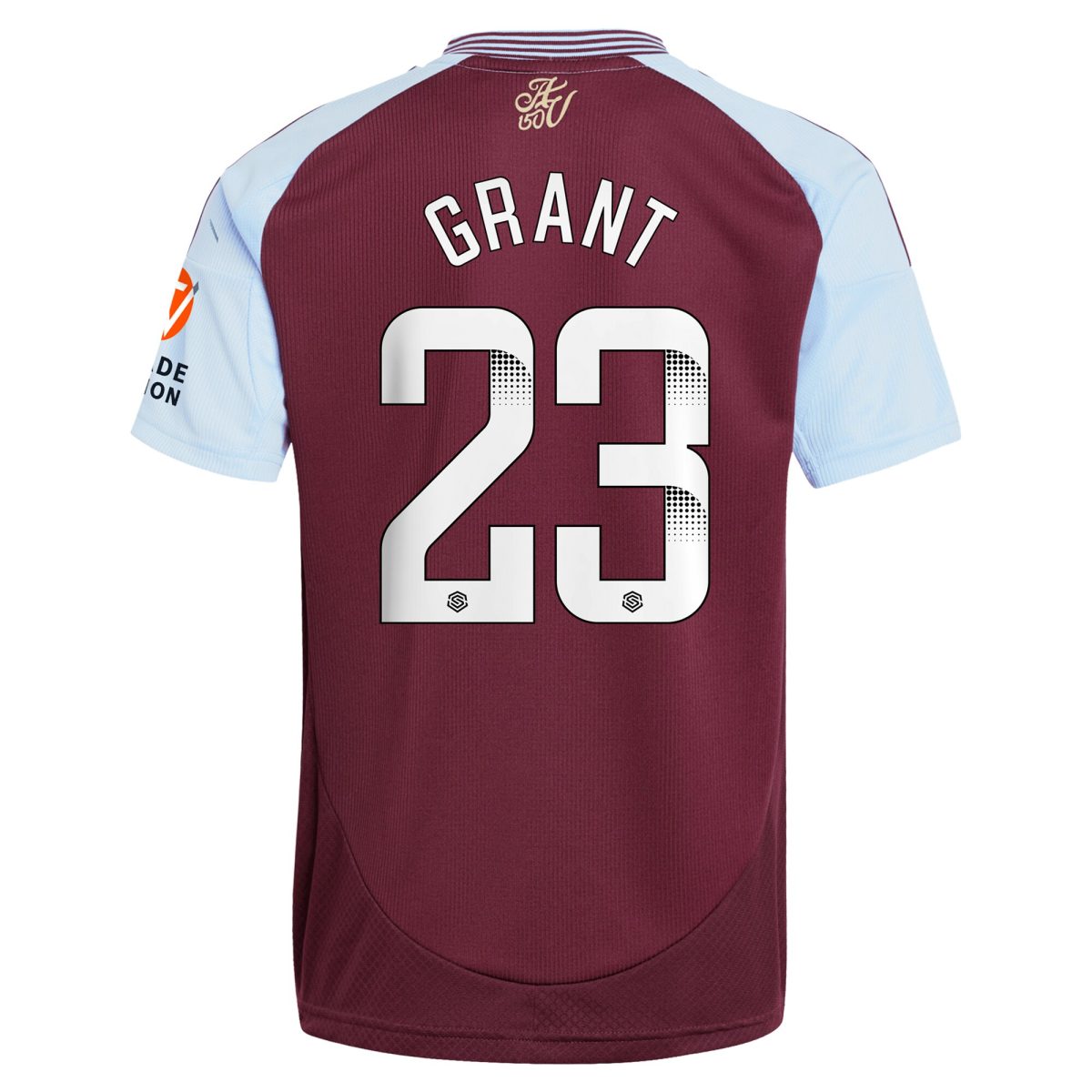 aston villa wsl adidas home shirt 2024-25 with grant 23 printing Collection | Aston Villa Fan Shop