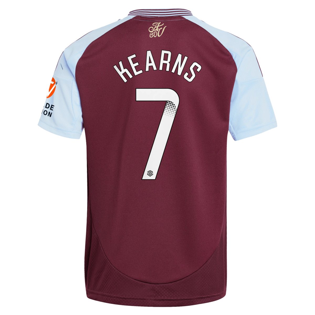 aston villa wsl adidas home shirt 2024-25 with kearns 7 printing Collection | Aston Villa Fan Shop