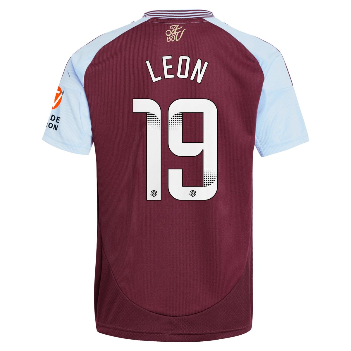aston villa wsl adidas home shirt 2024-25 with leon 19 printing Collection | Aston Villa Fan Shop