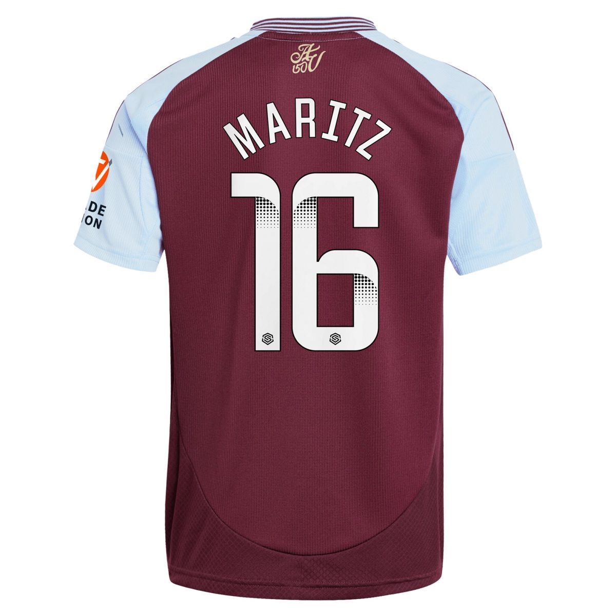aston villa wsl adidas home shirt 2024-25 with maritz 26 printing Collection | Aston Villa Fan Shop