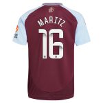 aston villa wsl adidas home shirt 2024-25 with maritz 26 printing Collection | Aston Villa Fan Shop
