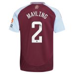 aston villa wsl adidas home shirt 2024-25 with mayling 2 printing Collection | Aston Villa Fan Shop