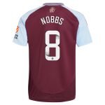 aston villa wsl adidas home shirt 2024-25 with nobbs 8 printing Collection | Aston Villa Fan Shop
