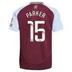 aston villa wsl adidas home shirt 2024-25 with parker 15 printing Collection | Aston Villa Fan Shop