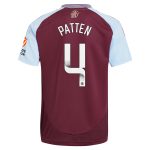 aston villa wsl adidas home shirt 2024-25 with patten 4 printing Collection | Aston Villa Fan Shop