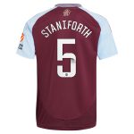 aston villa wsl adidas home shirt 2024-25 with staniforth 5 printing Collection | Aston Villa Fan Shop
