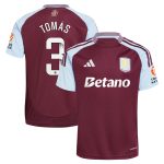 aston villa wsl adidas home shirt 2024-25 with tomás 3 printing Collection | Aston Villa Fan Shop