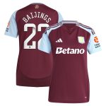aston villa wsl adidas home shirt 2024-25 – womens with baijings 22 printing Collection | Aston Villa Fan Shop