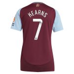 aston villa wsl adidas home shirt 2024-25 – womens with kearns 7 printing Collection | Aston Villa Fan Shop