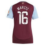 aston villa wsl adidas home shirt 2024-25 – womens with maritz 26 printing Collection | Aston Villa Fan Shop