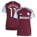 aston villa wsl adidas home shirt 2024-25 – womens with robinson 11 printing Collection | Aston Villa Fan Shop