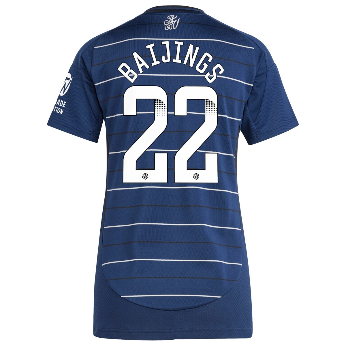 aston villa wsl adidas third shirt 2024-25 – womens with baijings 22 printing Collection | Aston Villa Fan Shop