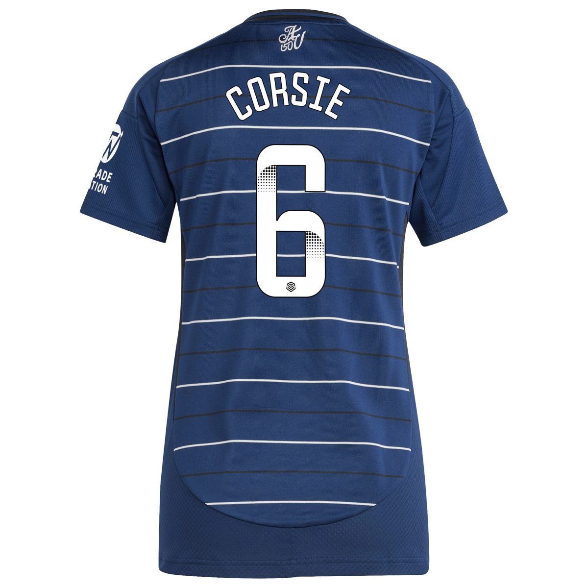 aston villa wsl adidas third shirt 2024-25 – womens with corsie 6 printing Collection | Aston Villa Fan Shop