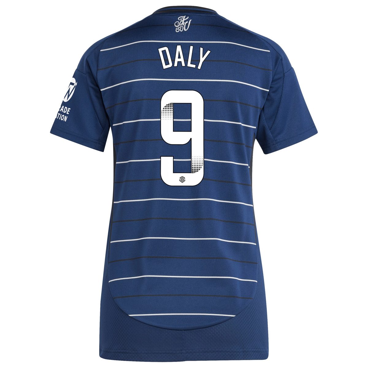 aston villa wsl adidas third shirt 2024-25 – womens with daly 9 printing Collection | Aston Villa Fan Shop
