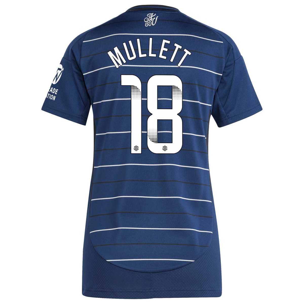 aston villa wsl adidas third shirt 2024-25 – womens with mullett 18 printing Collection | Aston Villa Fan Shop
